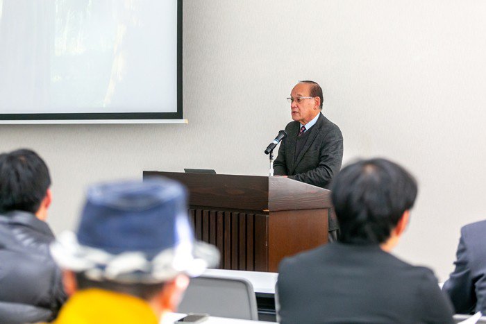 環有明海観光連合副会長兼元鹿島市観光協会 会長の中村 雄一郎氏。鹿島市の市議会議員を4期務める。鹿島酒蔵ツーリズムの立ち上げに参画